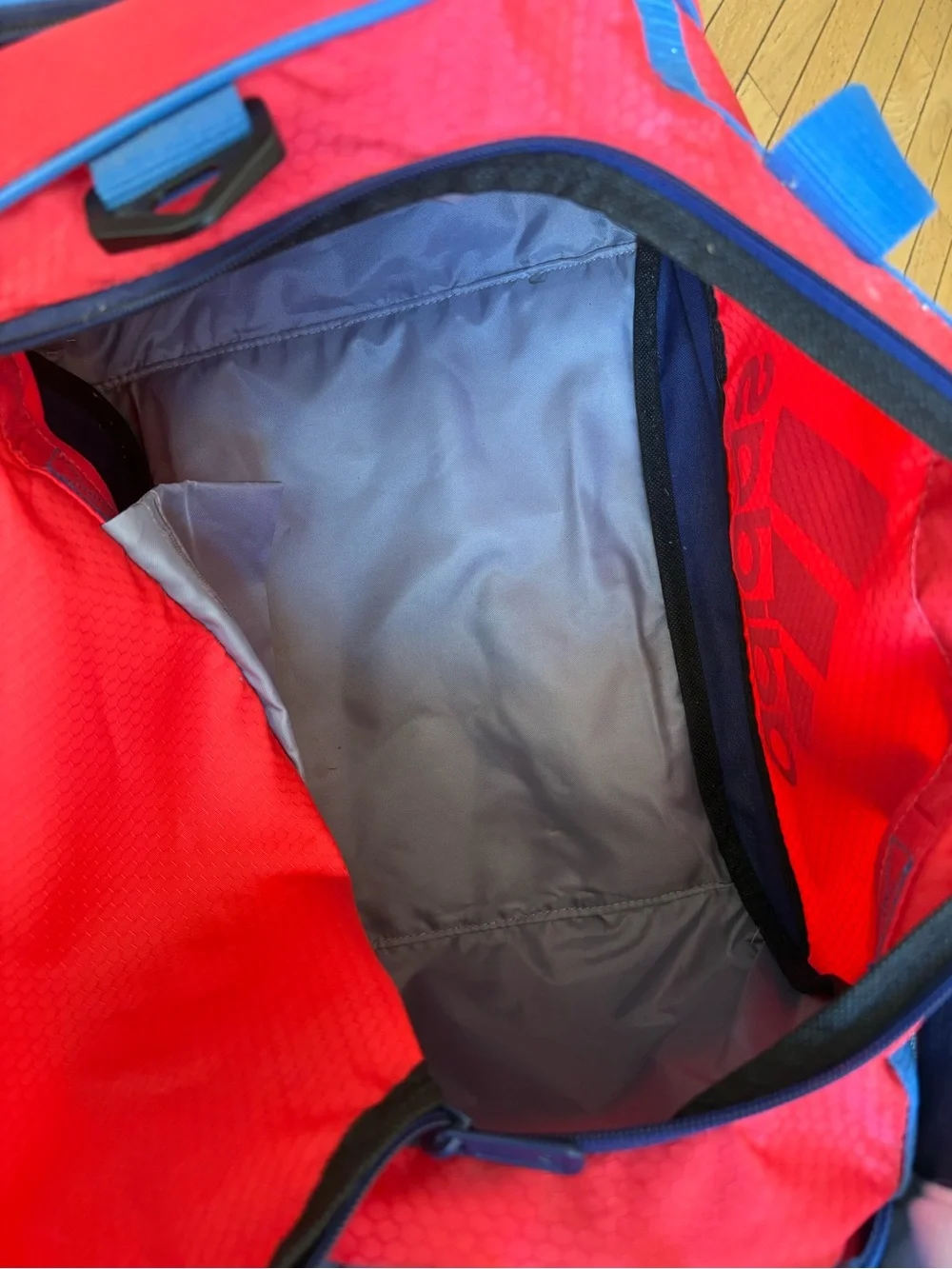 Adidas Defender Small Pink & Blue Duffel Sports Bag